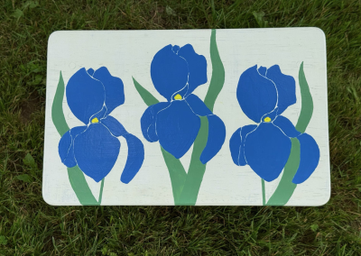 Blue Iris by Dorothy Pilloni